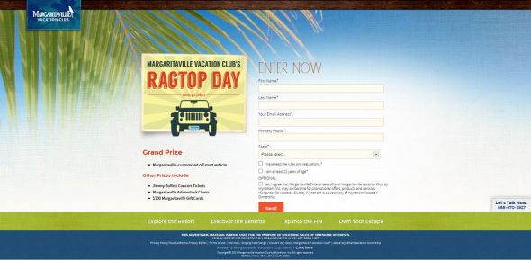 Margaritaville Vacation Club Sweepstakes Margaritaville Vacation Club Sweepstakes