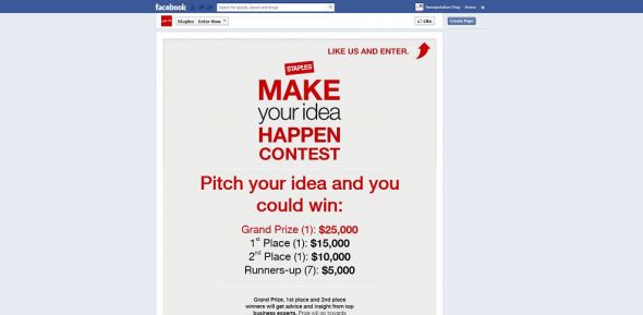 Staples Make Your Idea Happen Contest Staples Make Your Idea Happen Contest