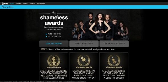 The Shameless Awards Contest The Shameless Awards Contest