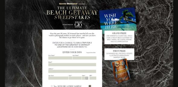 Sports Illustrated Ultimate Beach Getaway Sweepstakes Sports Illustrated Ultimate Beach Getaway Sweepstakes