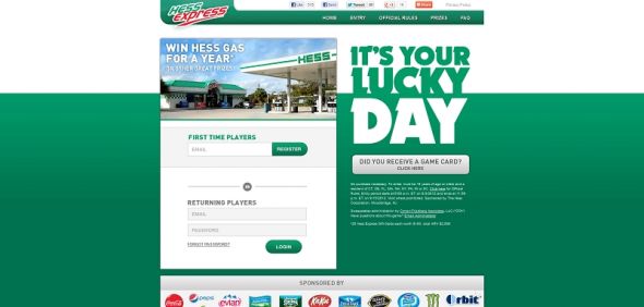 luckydaysweeps2012.com – Hess Express Online Sweepstakes luckydaysweeps2012.com – Hess Express Online Sweepstakes