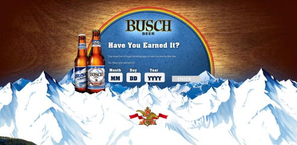 Busch Busch Light Reel in a Winner Game Busch Busch Light Reel in a Winner Game