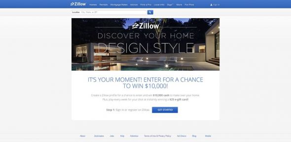Zillow Home Design Sweepstakes Zillow Home Design Sweepstakes