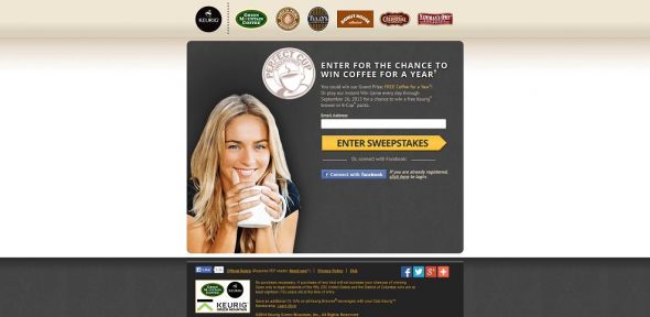 Green Mountain Coffee Perfect K-Cup Sweepstakes Green Mountain Coffee Perfect K-Cup Sweepstakes