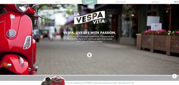 La Vespa Vita Sweepstakes La Vespa Vita Sweepstakes