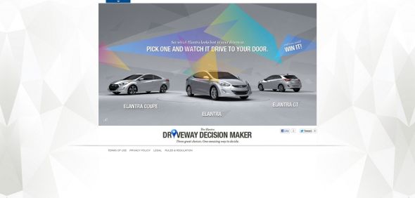 pickmyelantra.com – Elantra Driveway Decision Maker Sweepstakes pickmyelantra.com – Elantra Driveway Decision Maker Sweepstakes