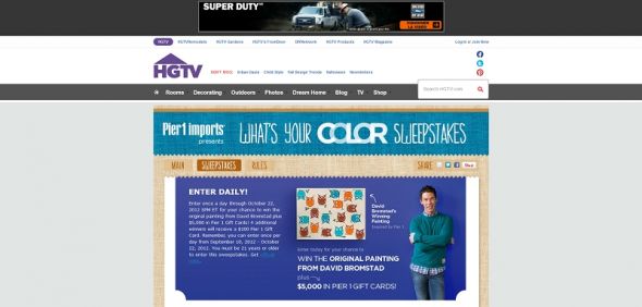 What’s Your Color? Sweepstakes What’s Your Color? Sweepstakes