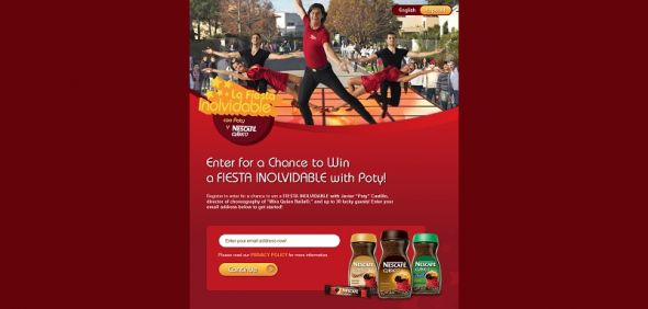nescafeusa.com/sorteo – Nestlé Fiesta Inolvidable Sweepstakes nescafeusa.com/sorteo – Nestlé Fiesta Inolvidable Sweepstakes
