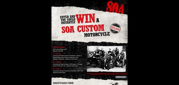 www.sonsofanarchysweeps.com – Sons of Anarchy Instant Win Game www.sonsofanarchysweeps.com – Sons of Anarchy Instant Win Game