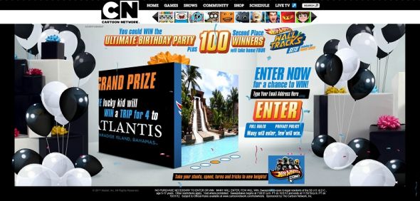 cartoonnetwork.com/hotwheels – Mattel Hot Wheels & Cartoon Network 20th Birthday Sweepstakes cartoonnetwork.com/hotwheels – Mattel Hot Wheels & Cartoon Network 20th Birthday Sweepstakes