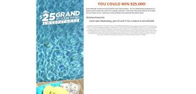 www.hgtv.com/cousins – HGTV 25 Grand in Your Hand Sweepstakes www.hgtv.com/cousins – HGTV 25 Grand in Your Hand Sweepstakes
