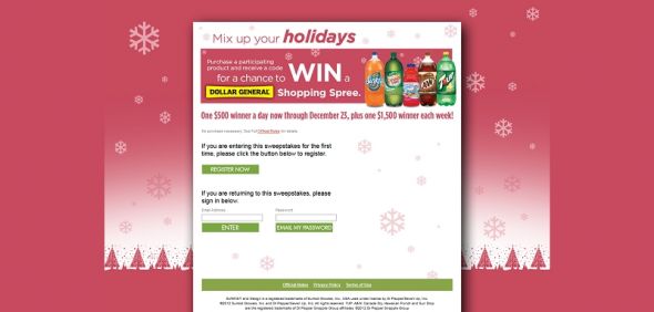 7upwins.com – 2012 7UP Canada Dry Holiday Sweepstakes 7upwins.com – 2012 7UP Canada Dry Holiday Sweepstakes