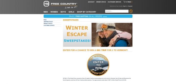 Time Warner Cable NYC Free Country Sweepstakes Time Warner Cable NYC Free Country Sweepstakes
