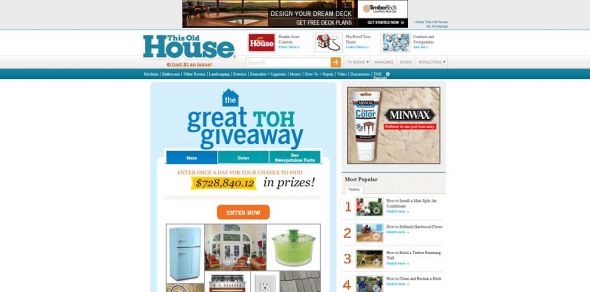 thisoldhouse.com/win – This Old House Great TOH Giveaway Sweepstakes thisoldhouse.com/win – This Old House Great TOH Giveaway Sweepstakes
