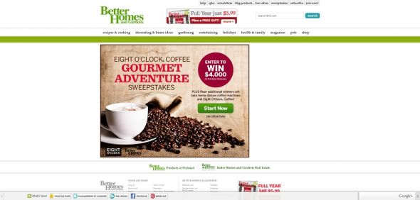 Eight O’Clock Coffee Gourmet Adventure Sweepstakes Eight O’Clock Coffee Gourmet Adventure Sweepstakes