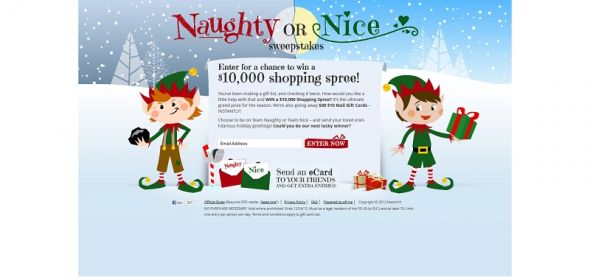 Naughty or Nice Sweepstakes Naughty or Nice Sweepstakes