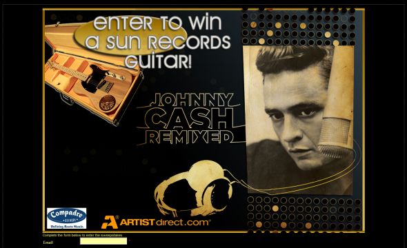 Johnny Cash Sun Guitar Sweepstakes