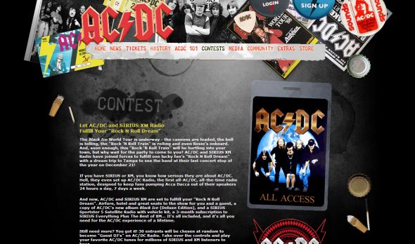 ACDC.com & Sirius XM Radio’s Flyaway to Tampa Giveaway