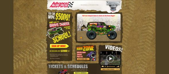 Advance Auto Parts Monster Images