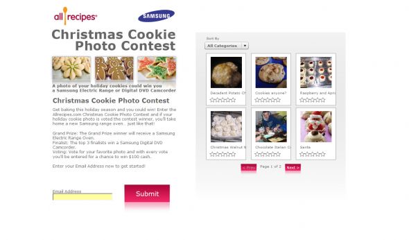 Christmas Cookies Photo Contest