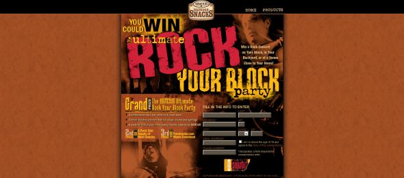 Armour Meat Snacks Rock Your Block Sweepstakes