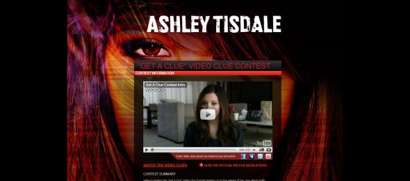 Ashley Tisdale Scavenger Hunt Contest