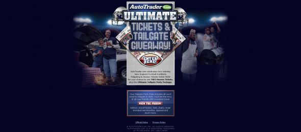 AutoTrader.com Tickets and Tailgate Giveaway