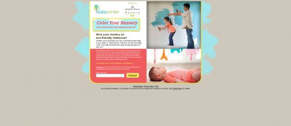 BabyCenter Color Your Nursery Sweepstakes