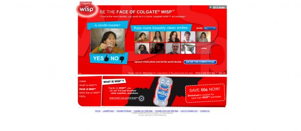 Colgate Wisp Be The Face of Colgate Wisp Competition
