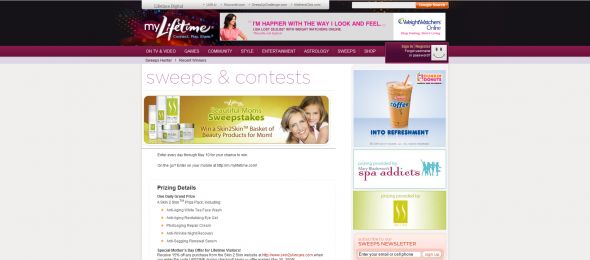 Lifetime’s Beautiful Moms Sweepstakes