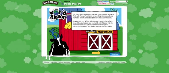 Ben & Jerry’s Do the World a Flavor Contest