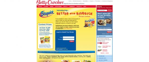 Better With Bisquick Recipe Contest