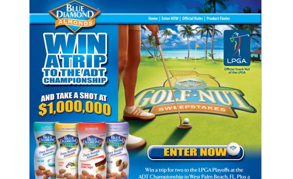 The Blue Diamond Golf Nut Sweepstakes