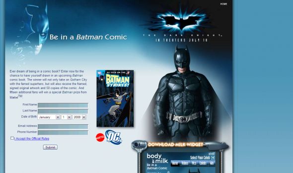 Batman Refuels Sweepstakes