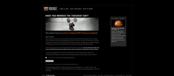Timberland PRO Toughest MAN BOOT Giveaway