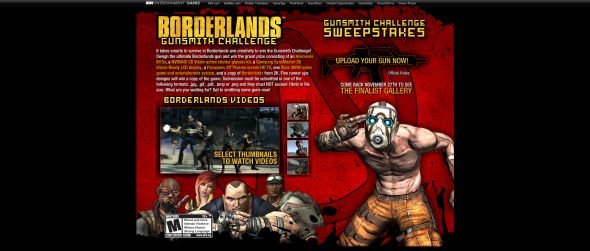 Borderlands Gunsmith Challenge Contest
