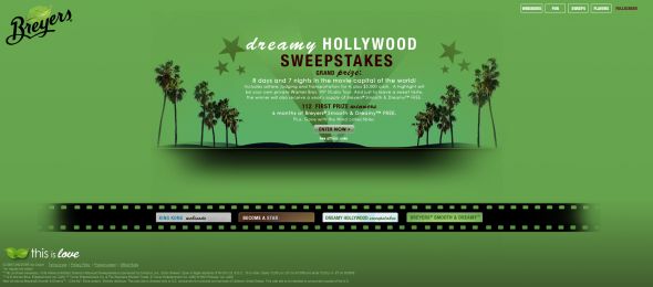 Dreamy Hollywood Sweepstakes