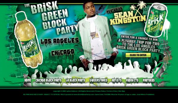 The Brisk Block Party Sweepstakes
