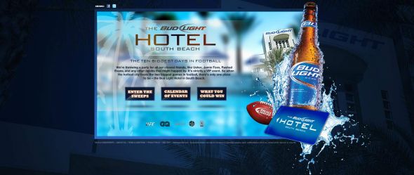 Bud Light Hotel Sweepstakes