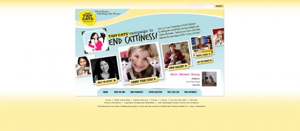 Tidy Cats Campaign to End Cattiness! Contest
