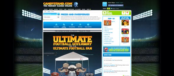 Candystand Ultimate Tailgate Pack Sweepstakes