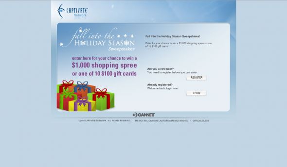 Fall Into the Holiday Season Sweepstakes