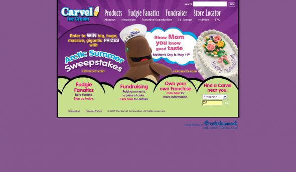 The Carvel Arctic Summer Sweepstakes and the Bonus Instant Win Game