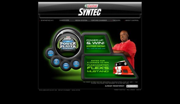 Castrol SYNTEC Power Player Auction