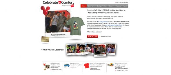 Hanes Celebrate in Comfort Sweepstakes