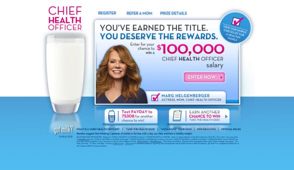 Chief Health Officer $100,000 Salary Sweepstakes