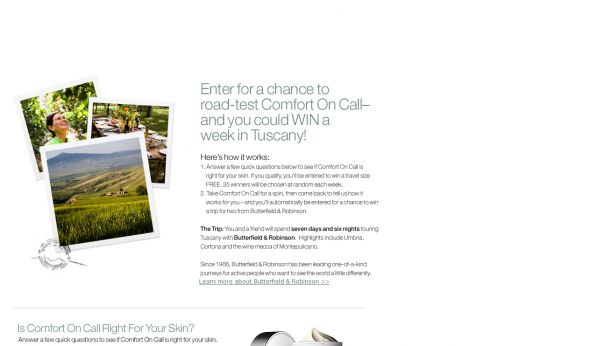 Clinique Trip to Tuscany Sweepstakes
