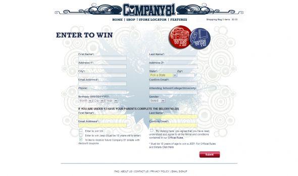 Company 81 Jeep Giveaway