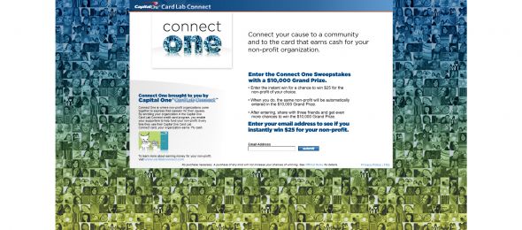 Connect One Instant Win and Sweeps