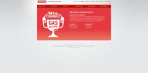www.conocogasforlife.com – Conoco Gas For Life Sweepstakes www.conocogasforlife.com – Conoco Gas For Life Sweepstakes